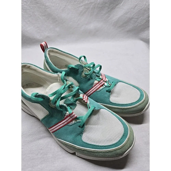 Rockport Walkability Women's Shoes Size 8.5 M White & Turquoise- No Insoles - Picture 12 of 12